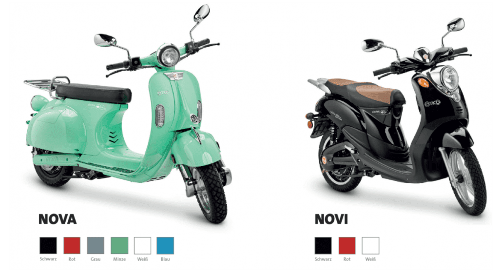 Ladestationen E-Mobilität Elektroroller
